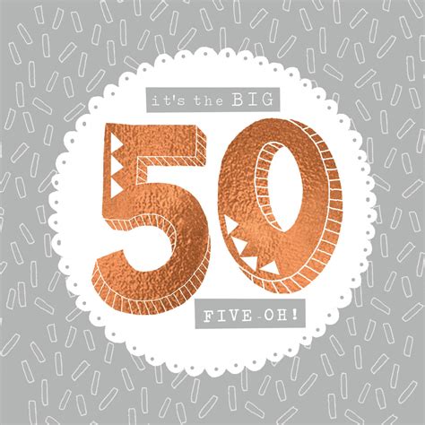A day to show him or her how much you love them and how happy and lucky you are to have them in your life as a partner. 50th hill cresting - Free Birthday Card | Greetings Island
