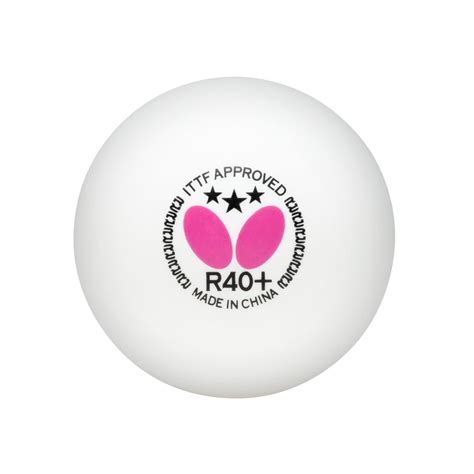 Butterfly 3 Star R40 Plastic Table Tennis Ping Pong White Ball 40mm 9 Balls