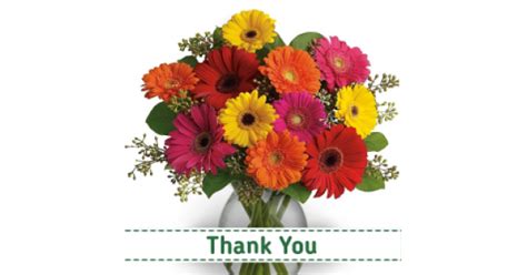 Thank you flowers happy flowers cut flowers fresh flowers get well gifts wedding anniversary gifts wedding vows wedding venues mellow the box is made of natural wood and decorated with flowers in the following palette: Send Thank You Flowers Online | Appreciation Gift Ideas ...