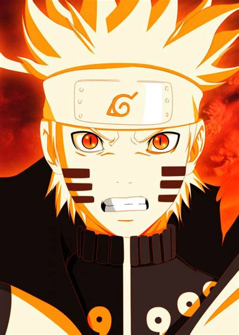 Naruto Anime And Manga Poster Print Metal Posters Displate In 2020