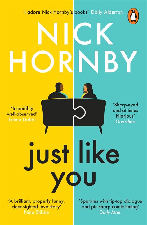 Just Like You By Nick Hornby Penguin Books New Zealand