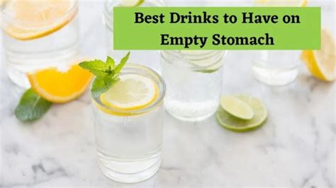 Best Drinks To Have On Empty Stomach To Boost Your Health