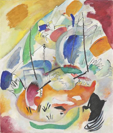 Improvisation 31 Sea Battle By Vassily Kandinsky From National