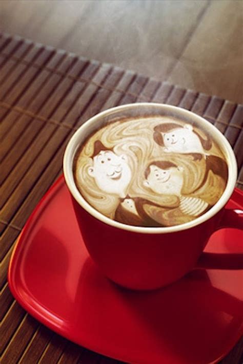 40 Beautiful Coffee Art Examples Bored Art