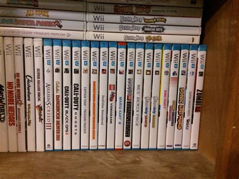My Collection Of Retail Wii U Games Gamecollecting