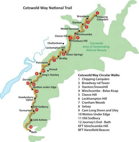 Cotswold Way Circular Walks Cotswold Way Association