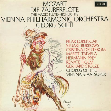 Die Zauberflöte The Magic Flute Highlights Wolfgang Amadeus Mozart