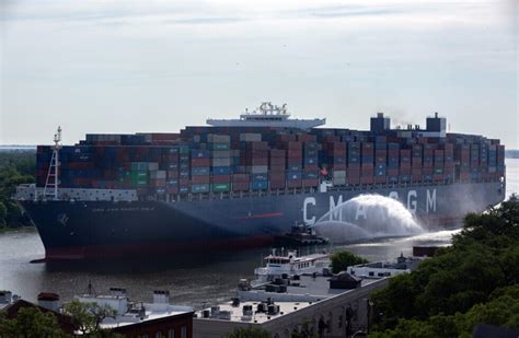 El Puerto De Savannah Recibió Un Buque De 16000 Teu El Mas Grande De