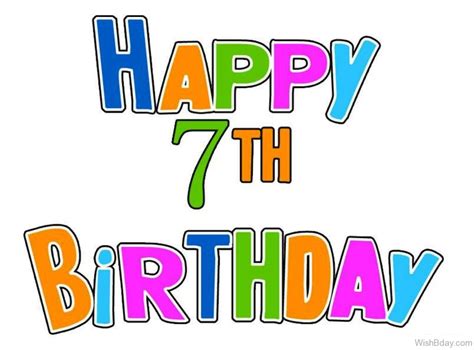 59 7th Birthday Wishes