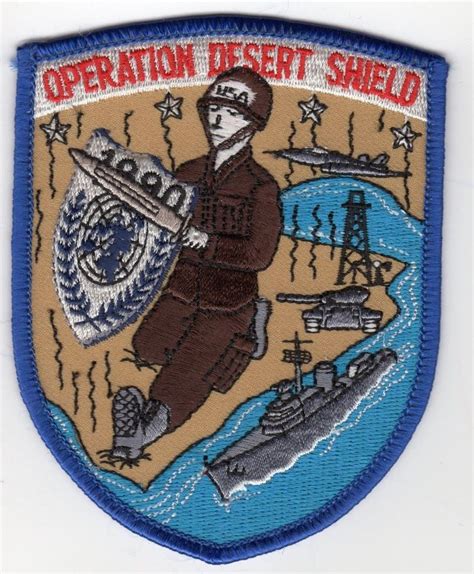 Operation Desert Shield Bc Patch Cat