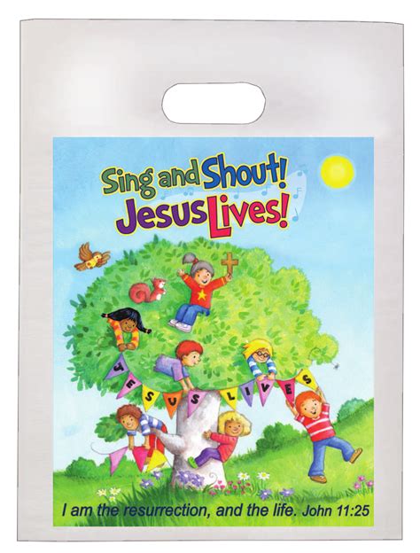 12 Easter Goodie Bags Sing And Shout Jesus Lives