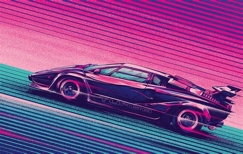 80s Retro Car Wallpaper Retro Background Exactwall