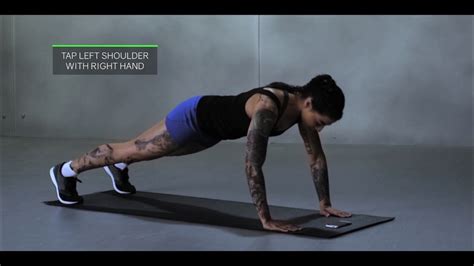 Bani J Workout Series Shoulder Tap Pushup To Strengthen Your Core