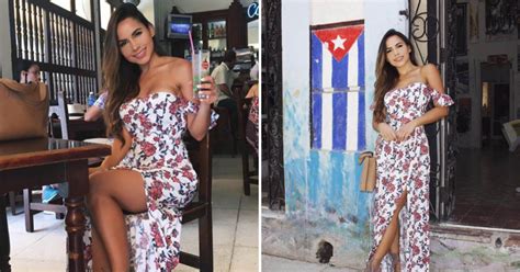 La Modelo Cubana Lisa Morales Encandila Con Un Sensual Baile En La Habana