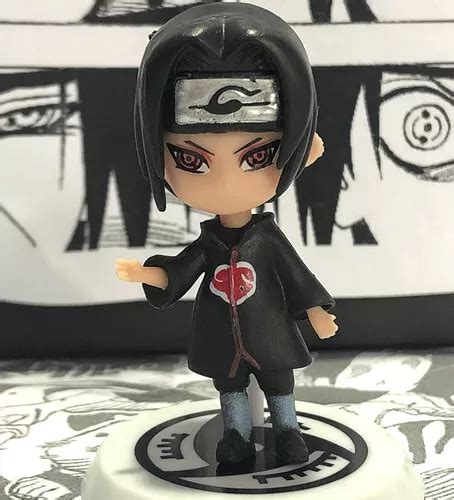 Action Figure Itachi Uchiha Naruto Top Akatsuki Mini Brinde R Em