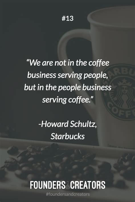Starbucks Success Foundersandcreators People Coffee Business The