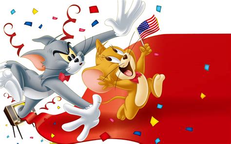 Tom and jerry in all categories. Tom And Jerry Love America Desktop Hd Wallpaper For Mobile ...