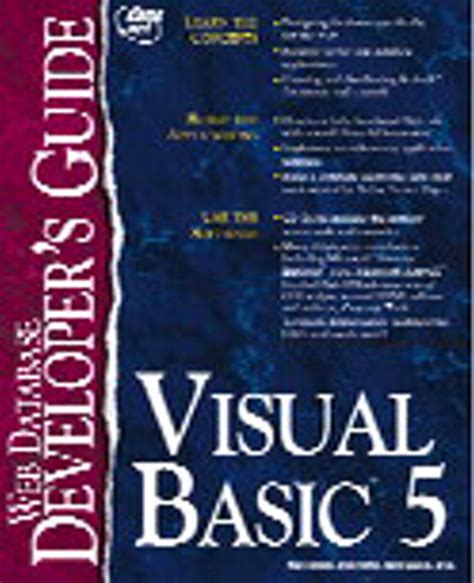 Visual Basic 5 Database Developers Guide Informit