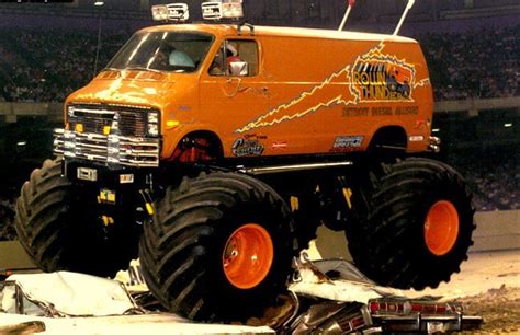 Rollin Thunder Monster Truck Cars Big Monster Trucks Monster Trucks