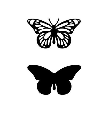 Butterfly Silhouette Vector Free Download