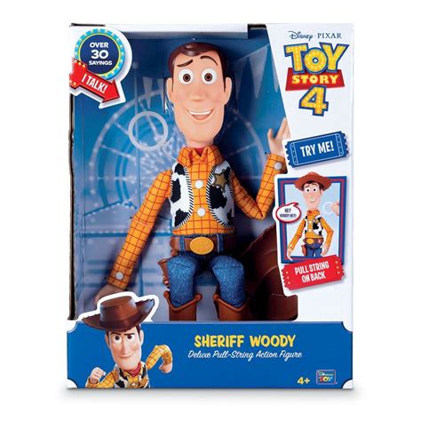 Sherrif Woody Deluxe Pull String Action Figure Toy Story