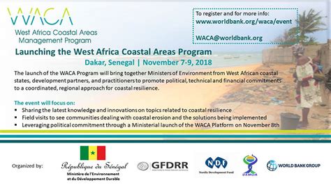 West Africa Coastal Areas Management Program Waca Launch