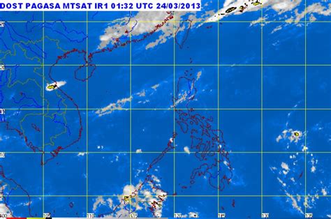 Pagasa Announces Weather Forecast Holy Week 2013 The Summit Express