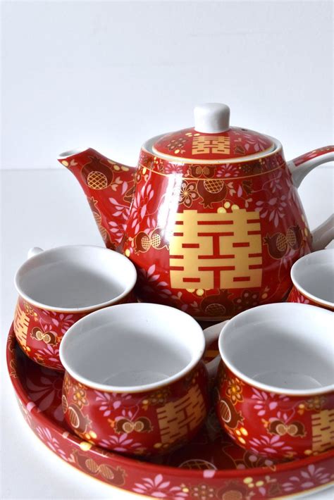 Chinese Wedding Tea Ceremony Set Caridad Haller