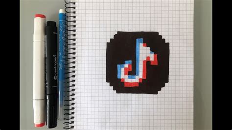 Como Hacer El Logo De Tik Tok Pixel Art Youtube My Xx