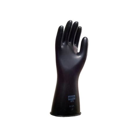 north b174 11 b174 black 11 butyl unsupported chemical resistant gloves 14 length smooth