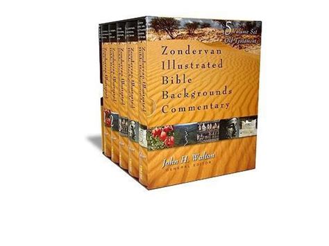 Zondervan Illustrated Bible Backgrounds Commentary Set 9780310255727 Victor Harold