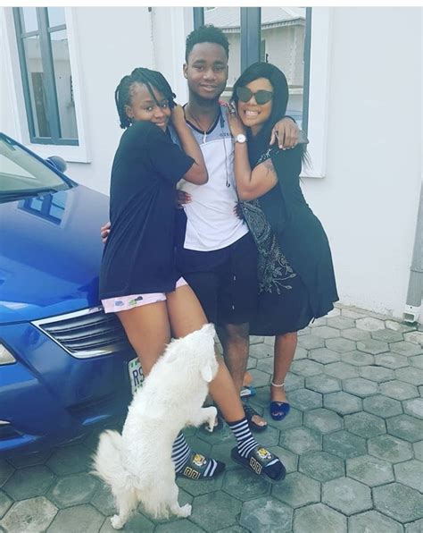 Iyabo Ojo Poses With Her Children In Adorable Photos Celebrities