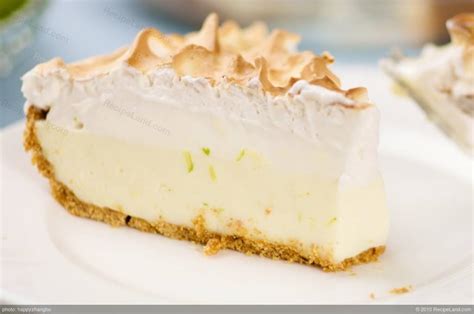 This is an easy key lime pie recipe, after all i used key lime juice. Key Lime Pie-Low Fat Recipe | RecipeLand.com