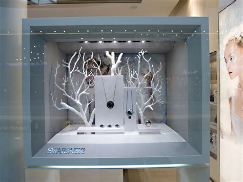 Swarovski Window Display By Elemental Design Creative Jewelry