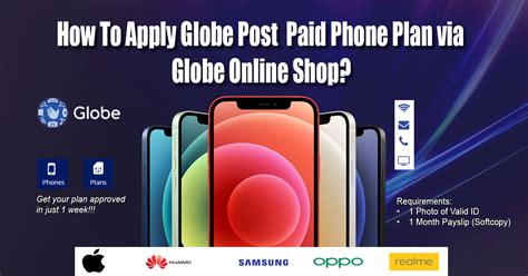 How To Apply Globe Postpaid Phone Plan Online Howbutingtingworks