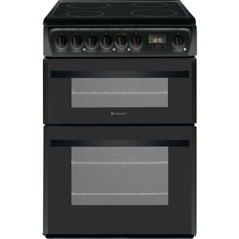 Hotpoint Electric Freestanding Double Cooker 60cm Dcn60k Hotpoint