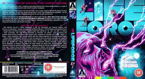 lifeforce 1985 blu ray and dvd cover dvdcover