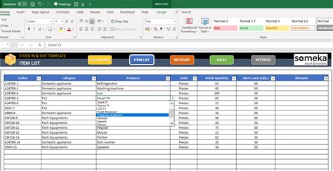 Spare Parts Management Calculator Excel Format