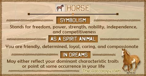Horse Symbolism Spirit Animal Dream Horse Spirit Animal Spirit