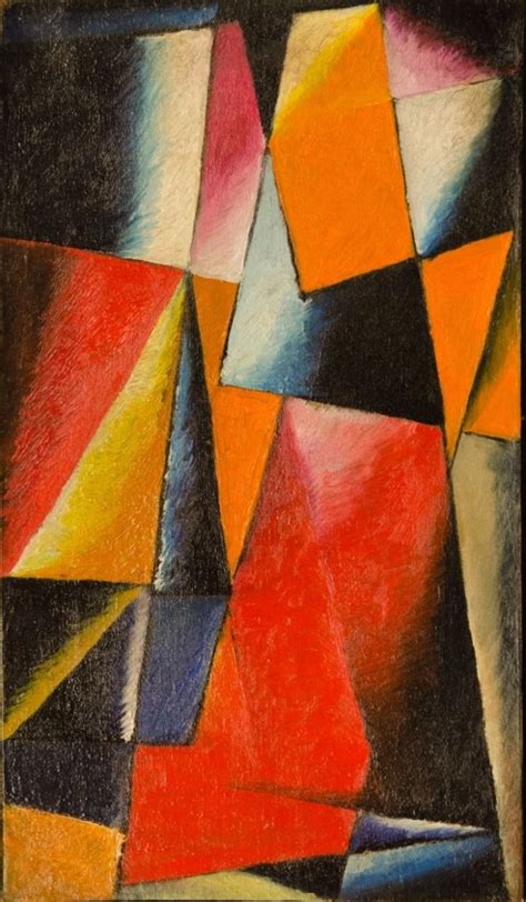 Lioubov Popova Russian 1889 1924 Abstraction Nd Oil On Canvas
