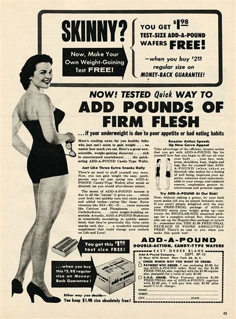 Interesting Vintage Ads Promoting Weight Gain For Women 1930s 1950s Rare Historical Photos