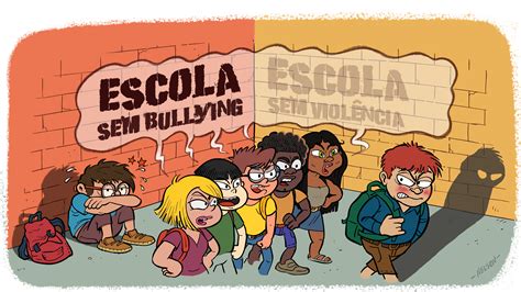 Cartazes Sobre Bullings Na Escola Ensino
