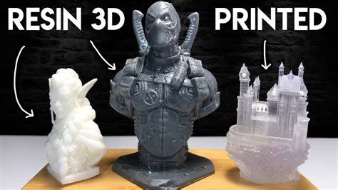 Resin 3d Printer Amazing Resin 3d Printed Objects Youtube