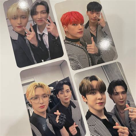 Ateez The World Ep1 The Movement Wonderwall Fancall Photocards K
