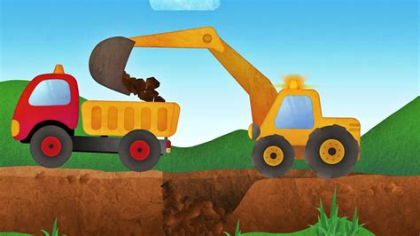 Here you can watch cartoons online. Tony the Truck & Construction Vehicles - App for Kids ...