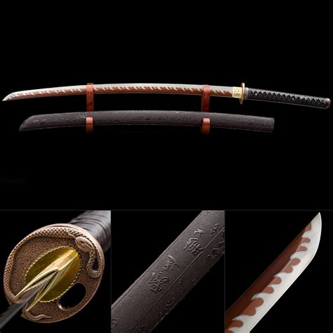 Handmade High Manganese Steel Real Japanese Katana Samurai Sword With