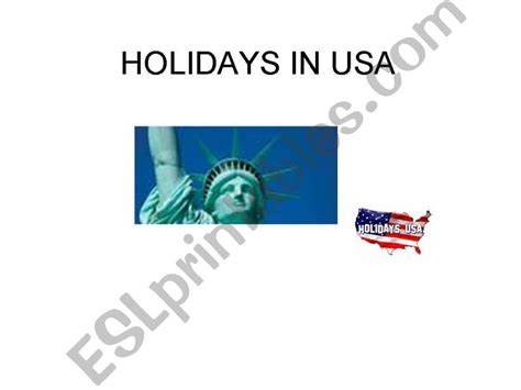 Esl English Powerpoints Holidays In Usa Part 13