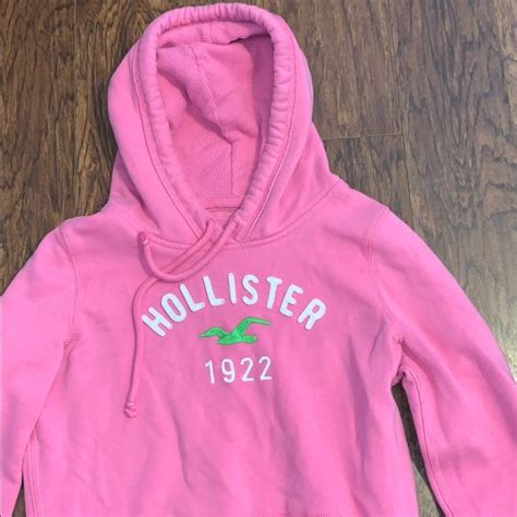 Hollister Jackets And Coats Womens Pink Hollister Hoody Sz Medium