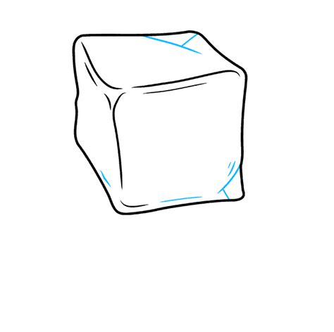 How To Draw An Ice Cube Really Easy Drawing Tutorial