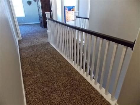 Banister After Replacing Spindles And Building Newel Post Around